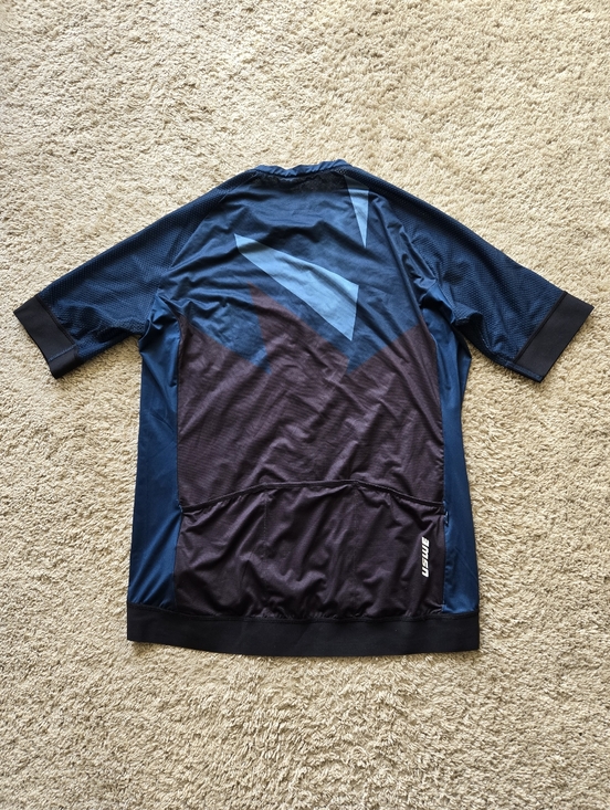 USWE Skarp Gravel Jersey Mens XL Full Zip Cycling Moonlite Ocean - Picture 9 of 12